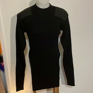 Sweater Commando pencil sweater with elbow & shoulder patches 4XL fits like XLT